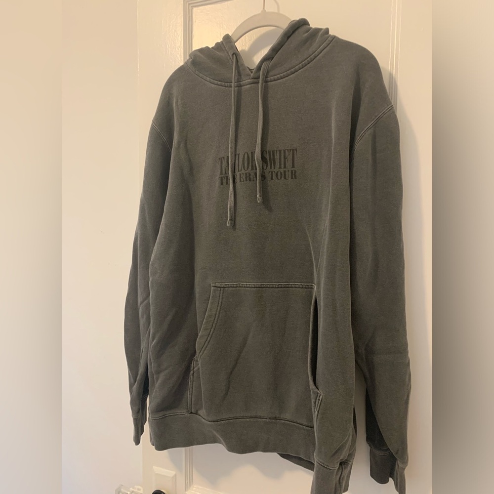 Gray Taylor Swift Eras Tour Hoodie
